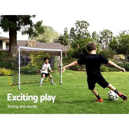 Everfit Portable Soccer Football Goal Net Kids Outdoor Training Sports 3.6M