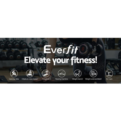 Everfit Ab Roller Automatic Rebound Abdominal Wheel Home Gym Workout Blue